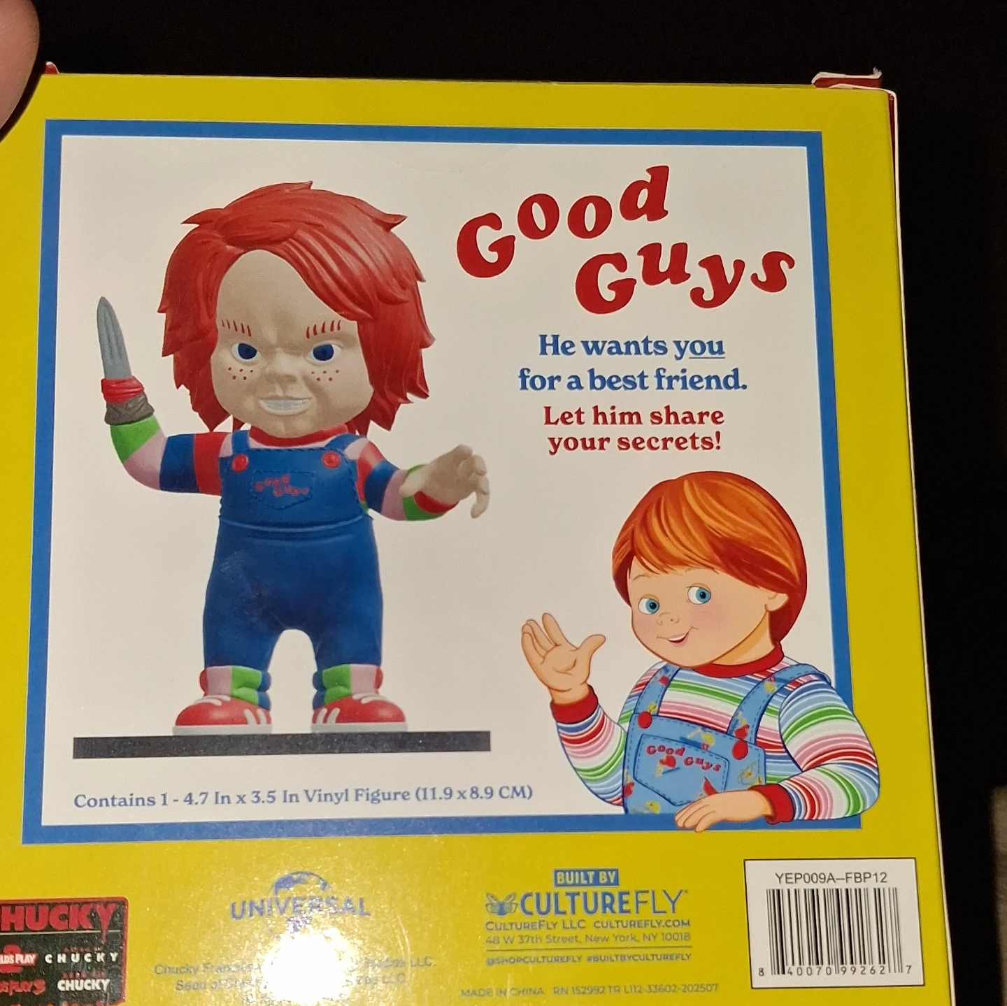 Good Guys Chucky 4.5 Inch Vinyl Figure - photo 2