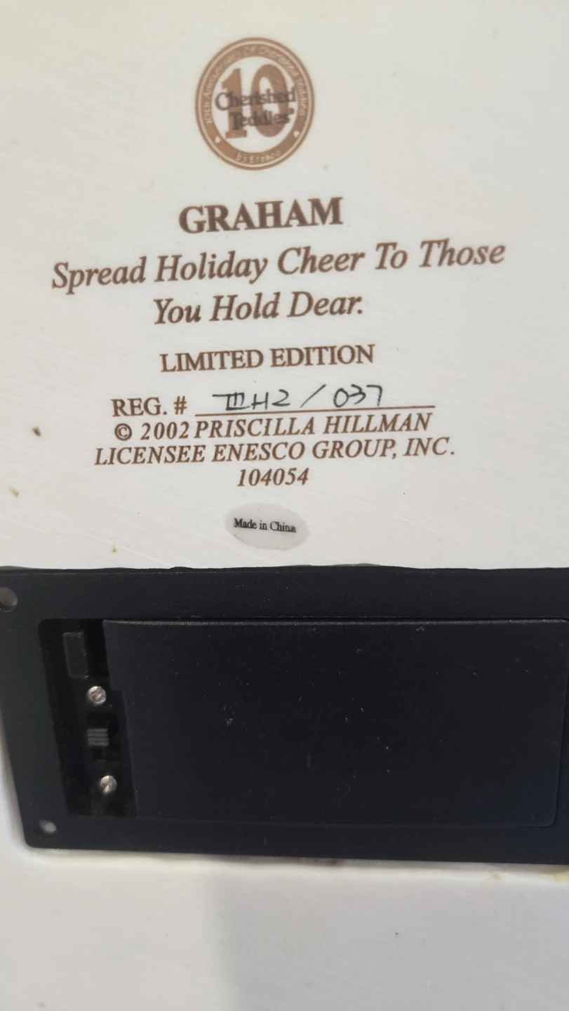 Enesco "Spread Holiday Cheer" Limited Edition Figurine - photo 3
