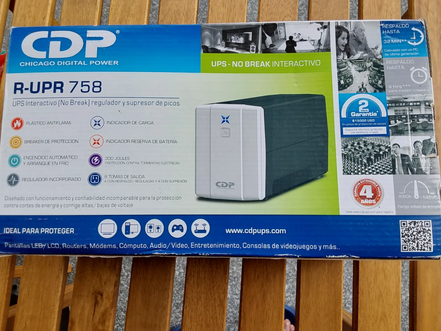 CDP R-UPR 758 UPS - Interactive Uninterruptible Power Supply