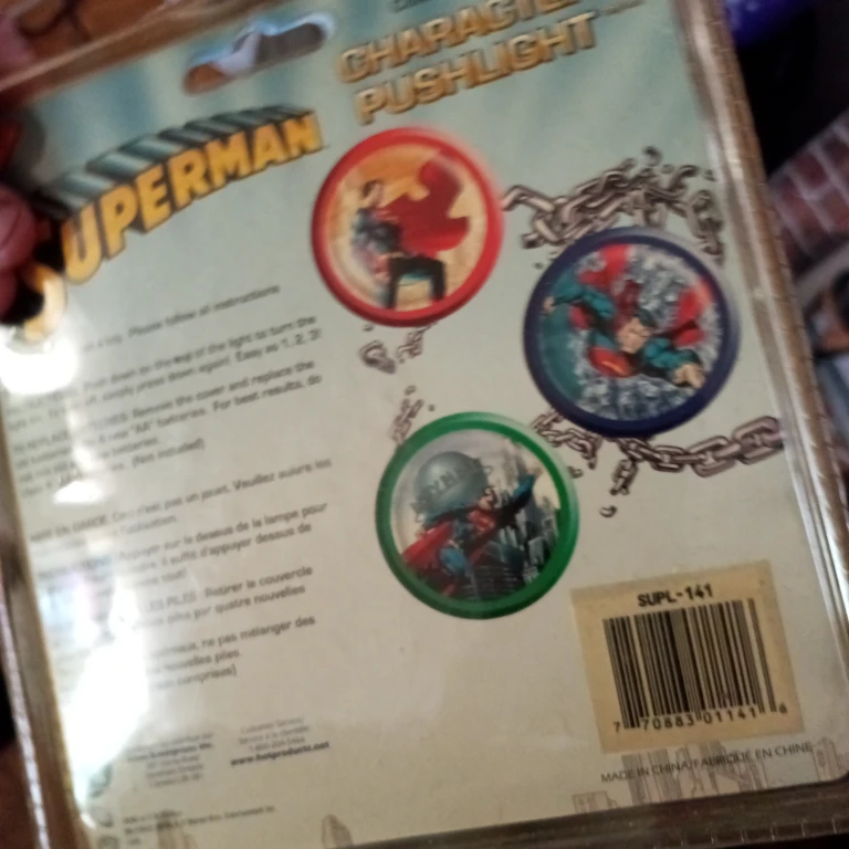 Superman Character Pushlight - photo 4