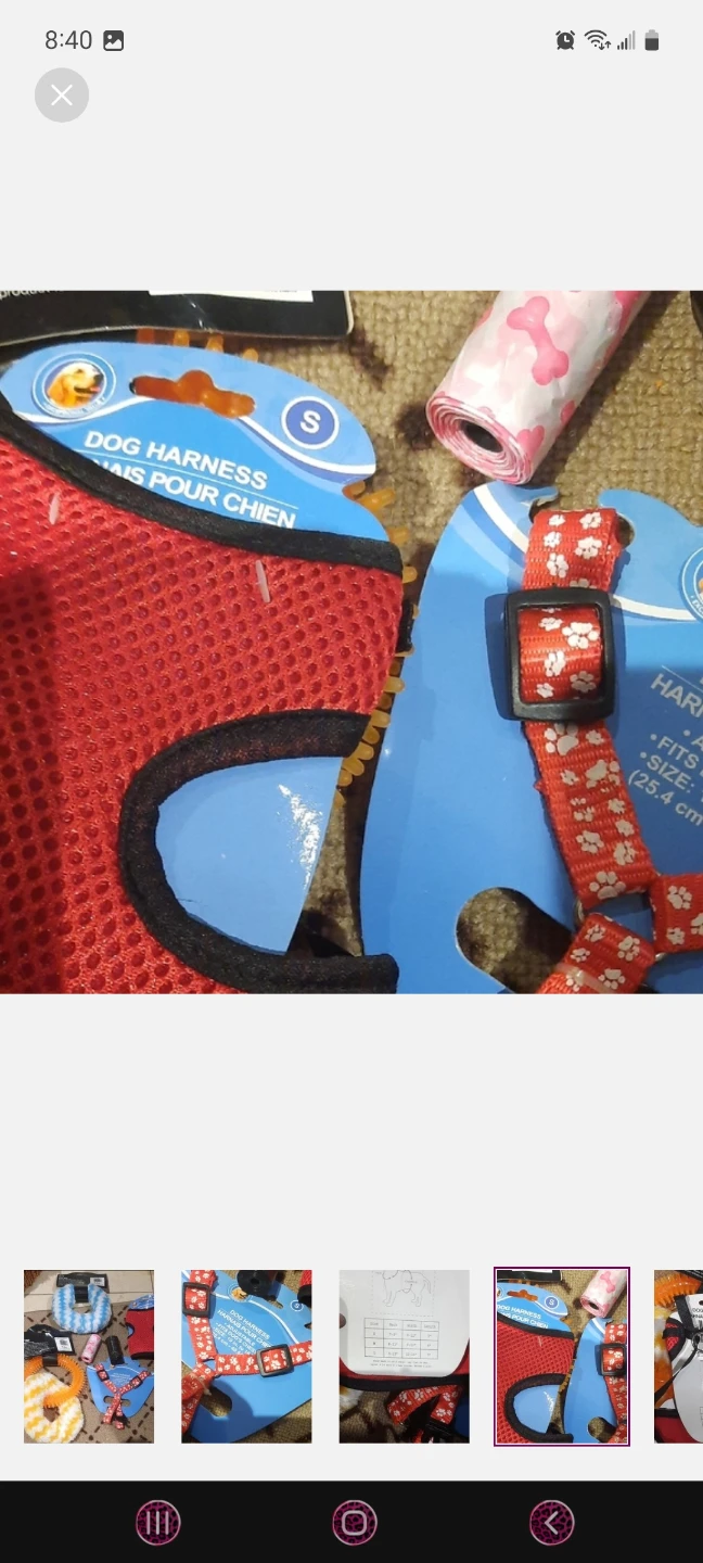 Lot of Dog Toys Harnesses poo bags - photo 2