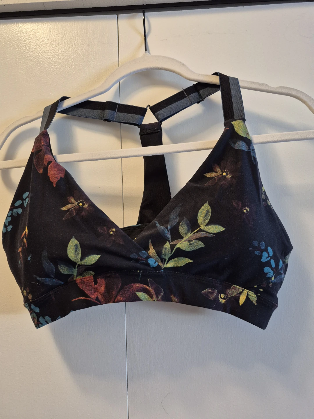 Lole Women's Floral Print Sports Bra Medium