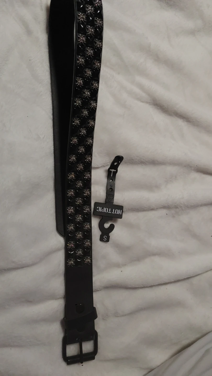 Hot Topic Studded Belt - Black - Size S