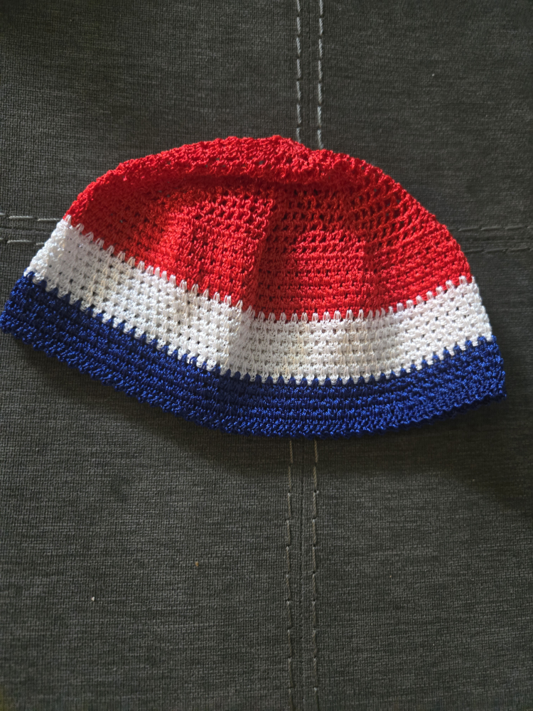 Crocheted Kufi hat
