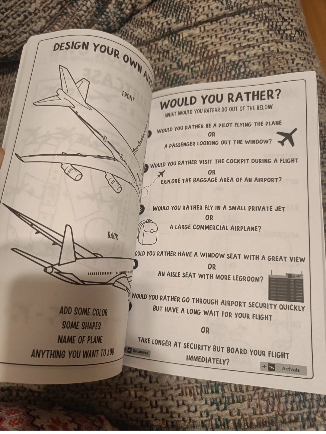Airplane Activity Book for Kids Ages 8-12 - photo 4