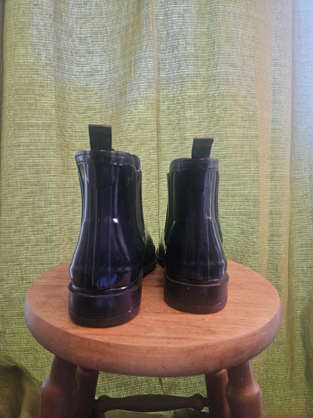Black Chelsea Rain Boots - photo 2