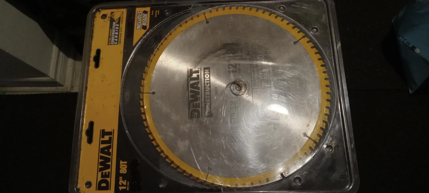 DEWALT 12" 80T Fine Finish Circular Saw Blade - photo 3