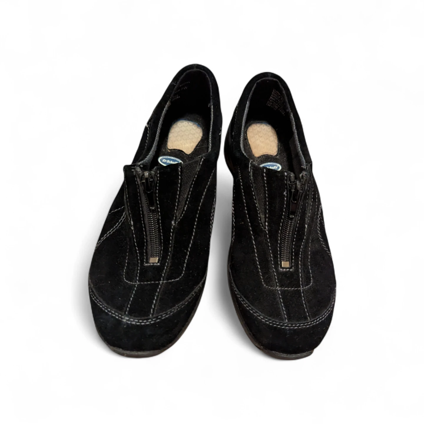 LIKE NEW womens 7w Dr. Scholl's leather shoes REG $95 - photo 2