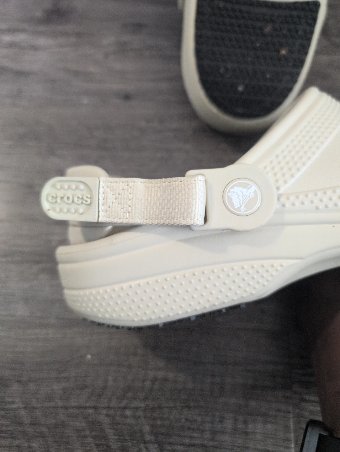 Crocs Size M/W 13 Work Clogs Cream - photo 4