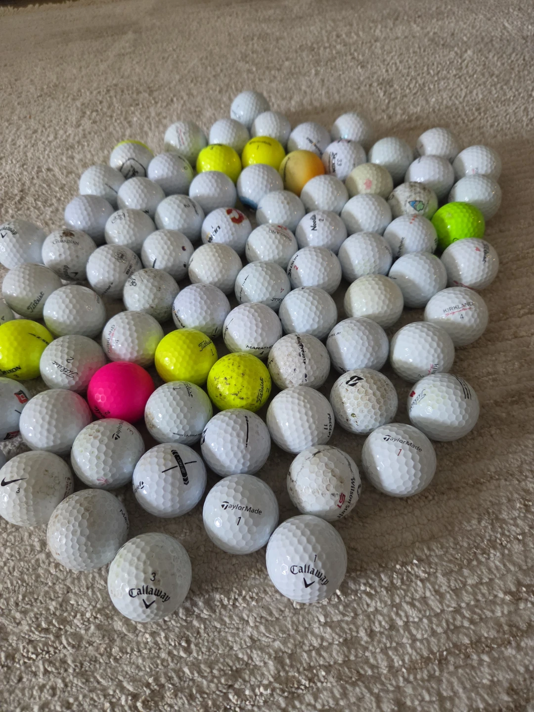 Mixed Brand Golf Balls - 89 Count - photo 3