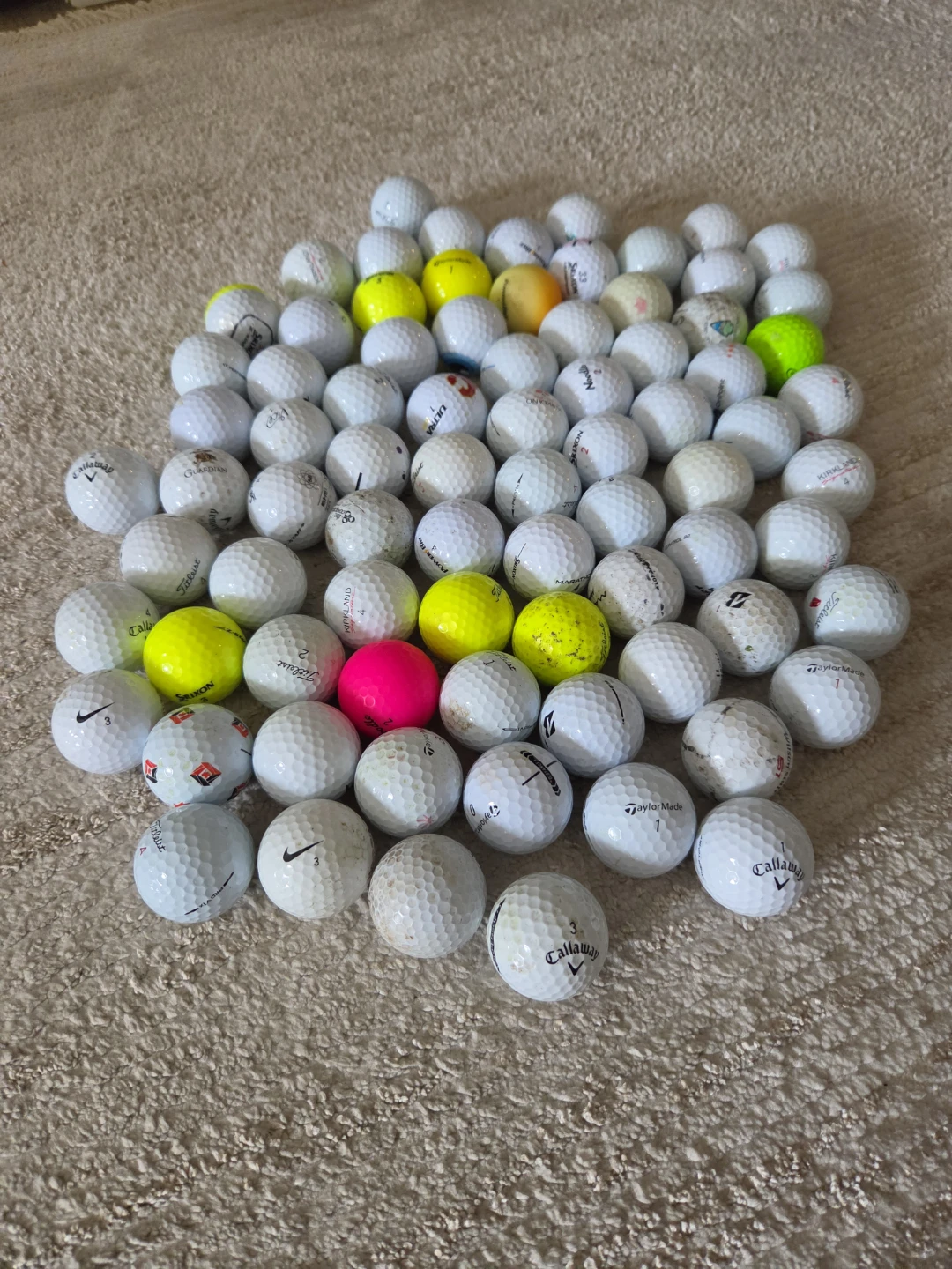 Mixed Brand Golf Balls - 89 Count - photo 5