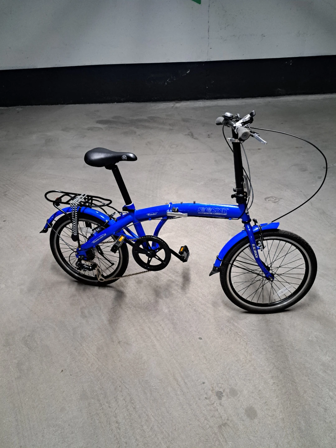 Solorock Wonder Folding Bicycle - Blue - photo 2