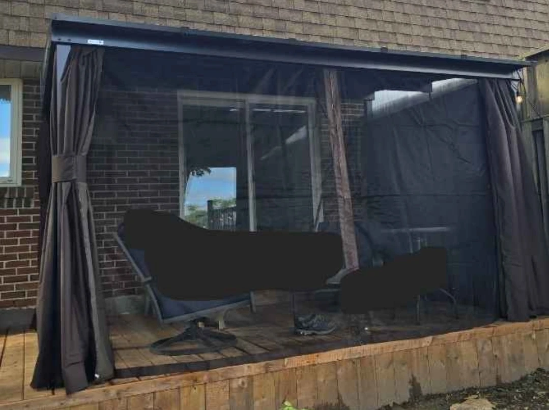 Outdoor 8x12 wall gazebo - photo 2