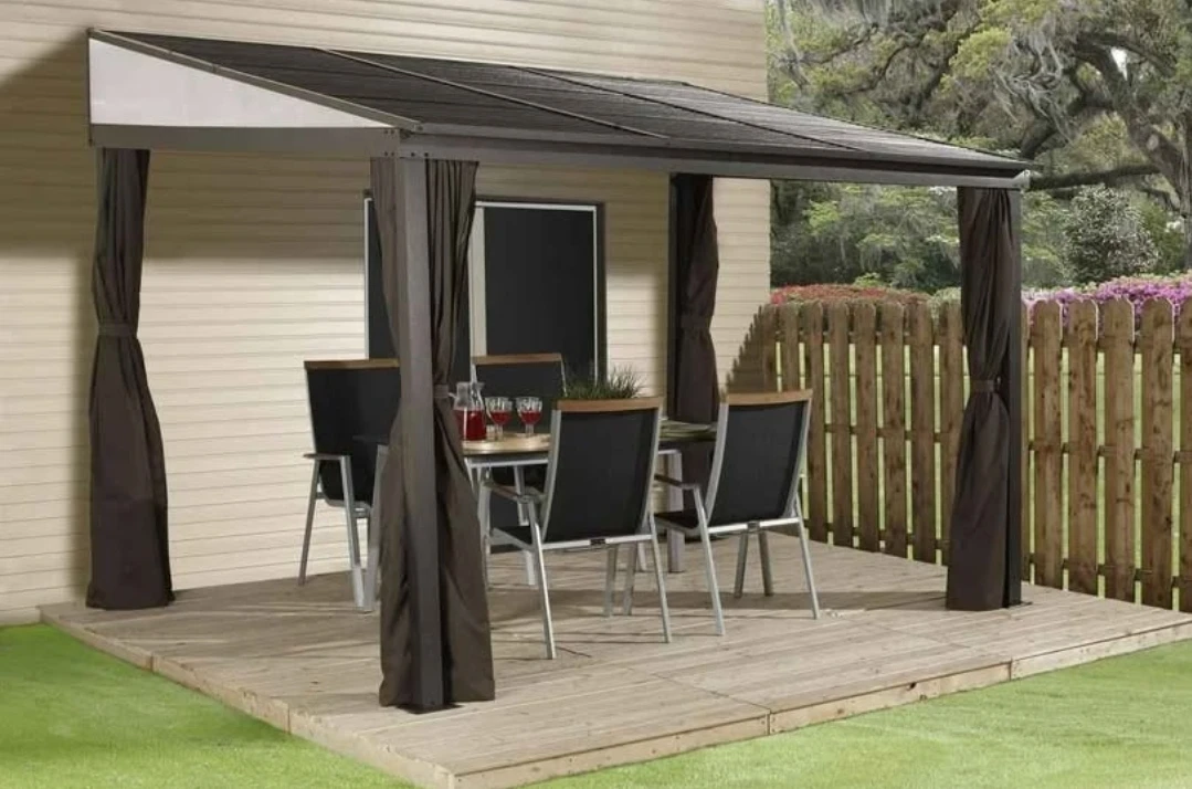 Outdoor 8x12 wall gazebo - photo 5