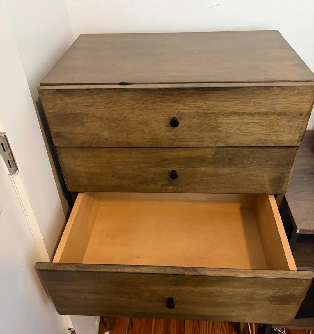 Wooden Dresser with 5 Drawers - photo 2