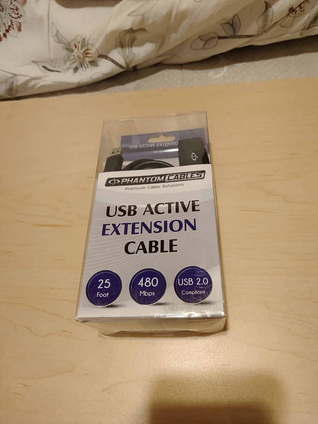 Phantom Cables USB Active Extension Cable - 25 Foot
