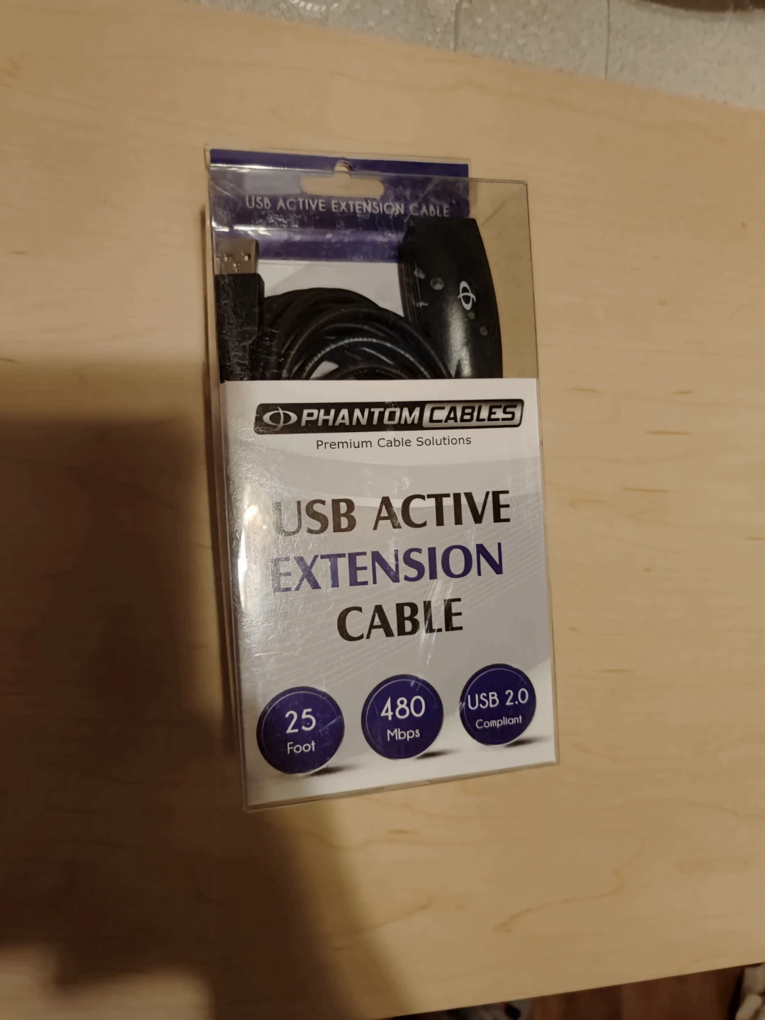 Phantom Cables USB Active Extension Cable - 25 Foot - photo 2
