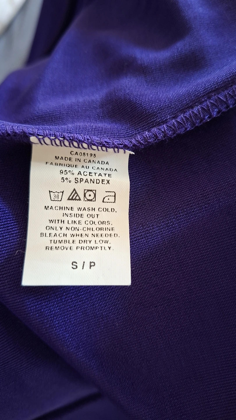 Purple A-line Skirt S/P - photo 3