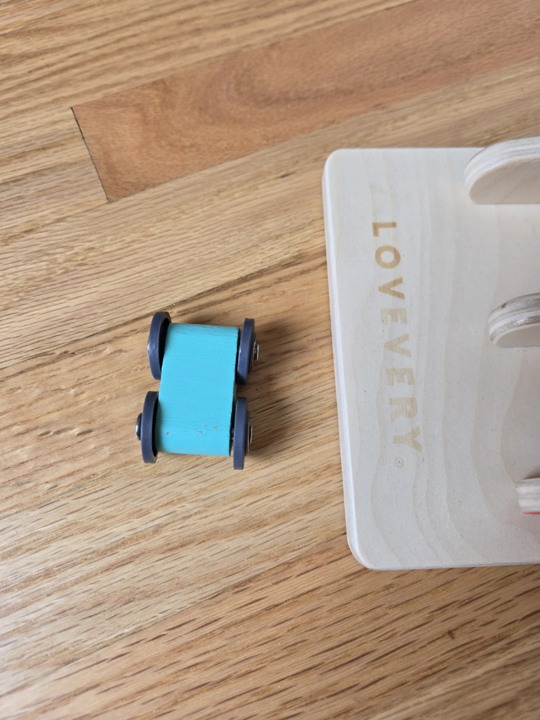 Lovevery Race & Chase Ramp Wooden Toy Montessori Play - photo 4