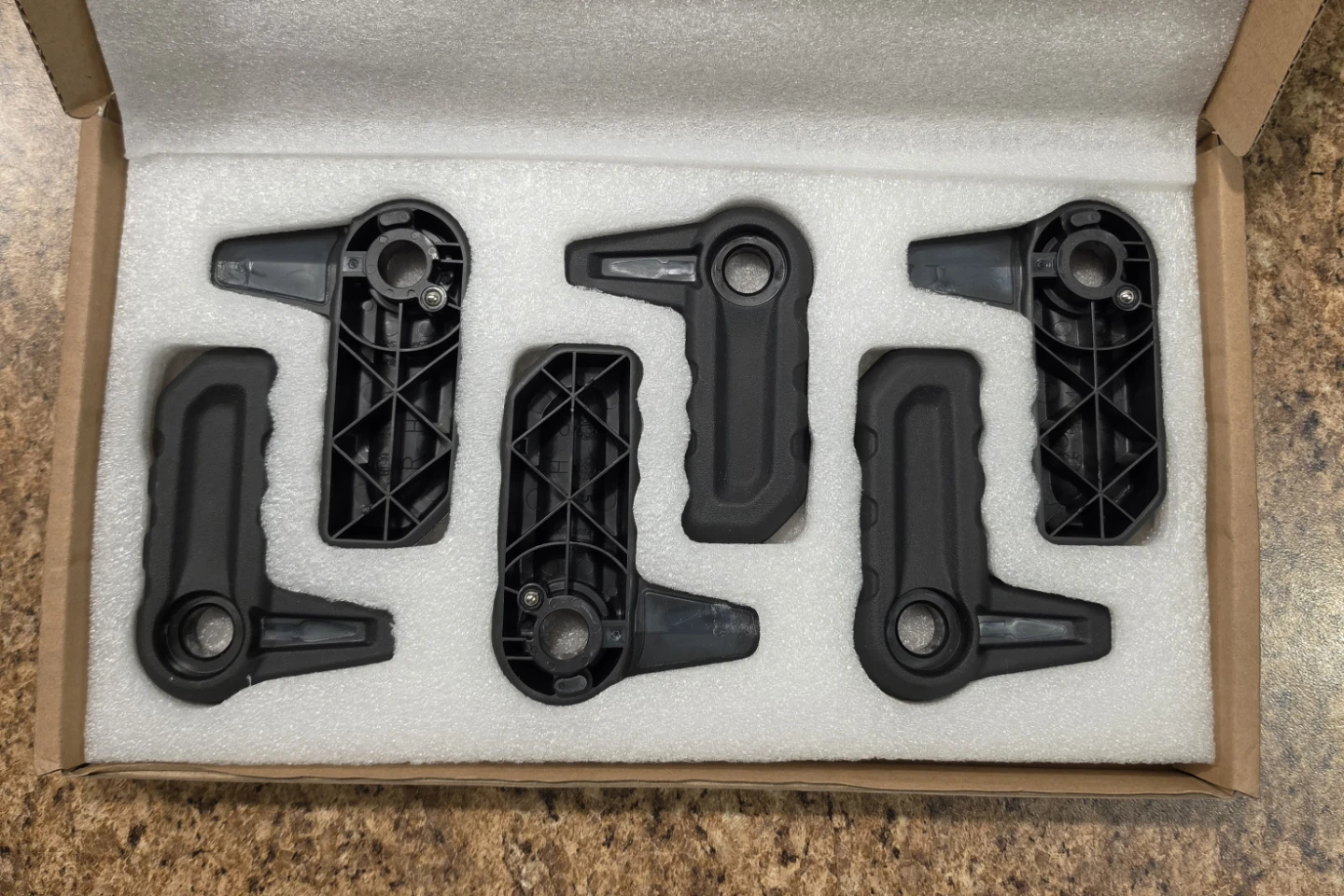 Jeep Freedom panel latch handle set