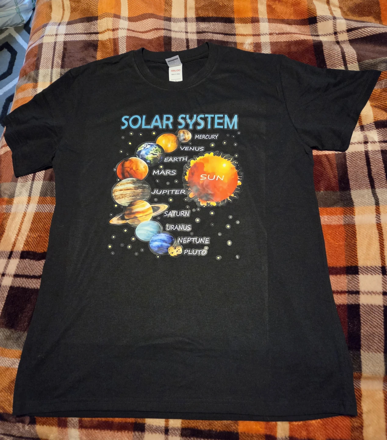 New Solar System Tshirt  - Size L - photo 2