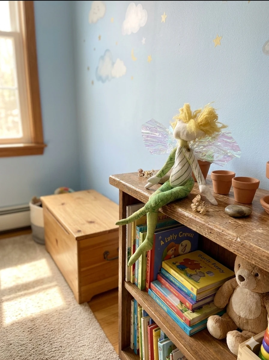 Handmade OOAK "Ruffeo" Forest Fairy Art Doll - photo 3