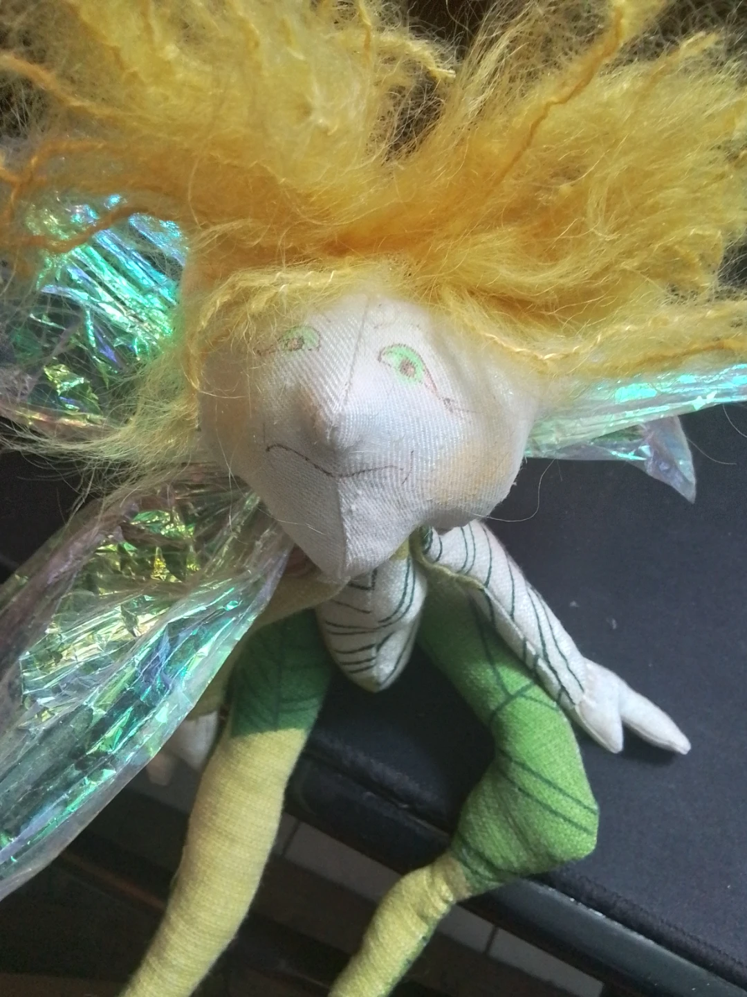 Handmade OOAK "Ruffeo" Forest Fairy Art Doll - photo 5