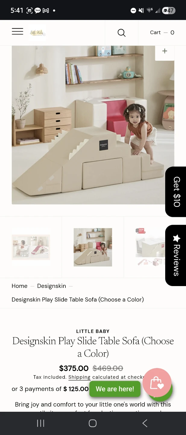 Designskin Play Slide Table Sofa