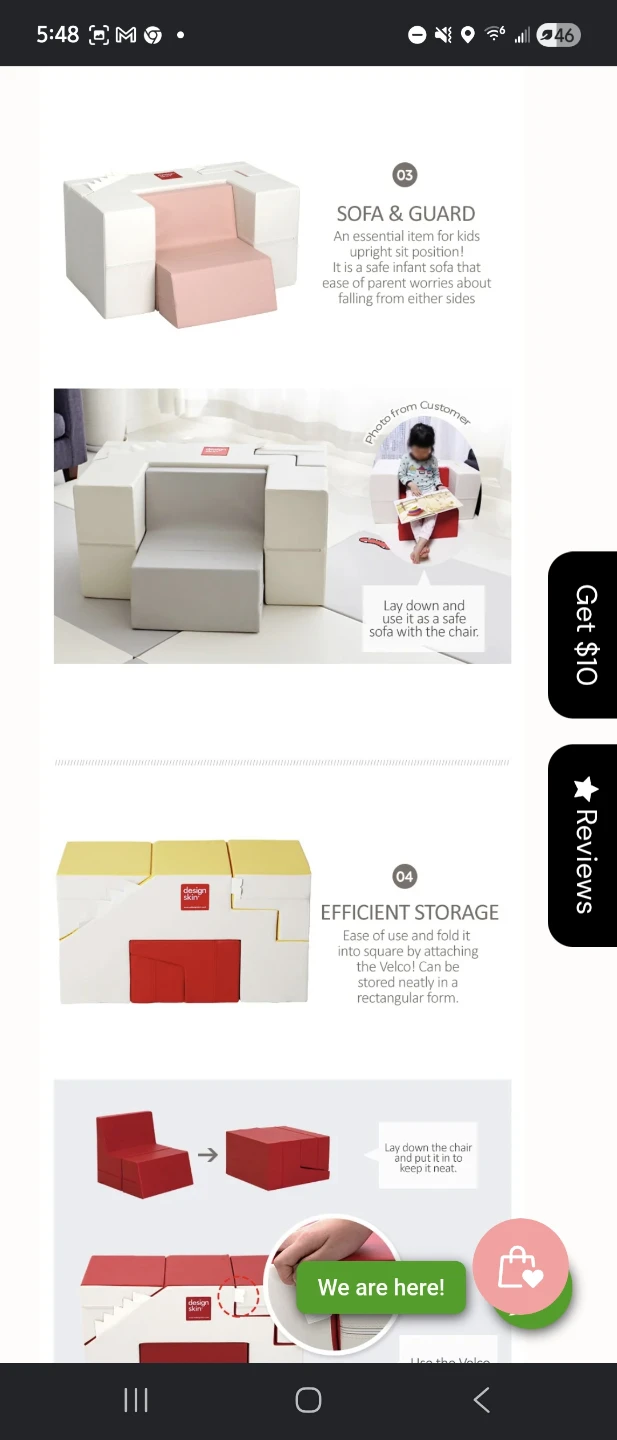 Designskin Play Slide Table Sofa - photo 4
