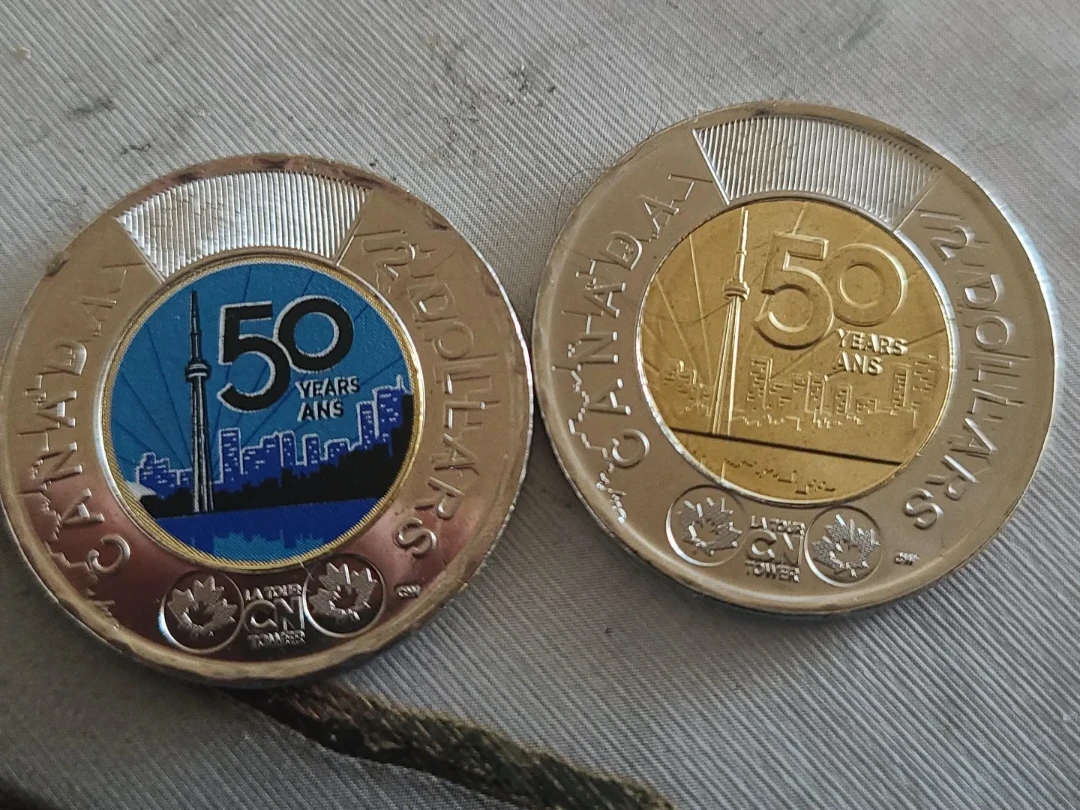 Canada 50th Anniversary Loonie Coin
