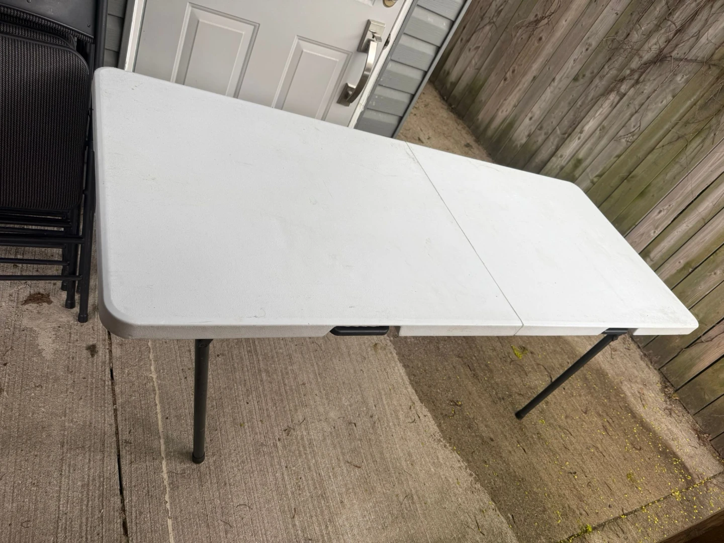 Folding Table and Chairs Set - photo 2