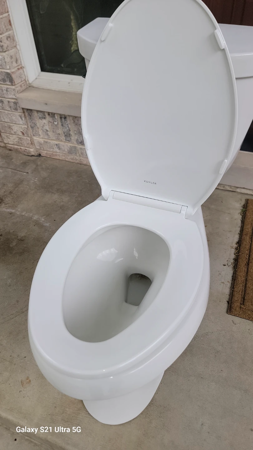 White Kohler Toilet - photo 2