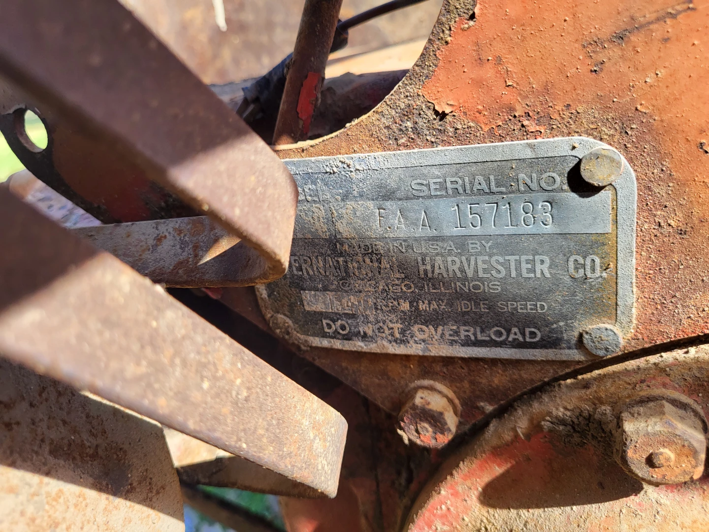 International Harvester Tractor F.A.A. 157183 - photo 4