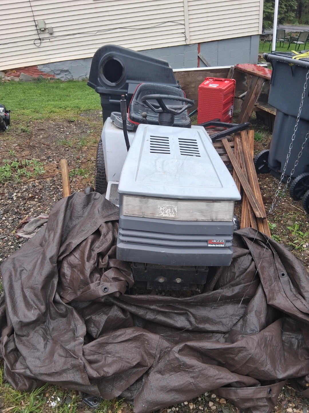 Craftsman ride on tractor LT4000 18 hp engine