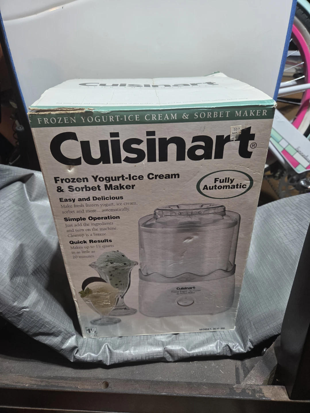 Cuisinart Ice Cream & Sorbet Maker