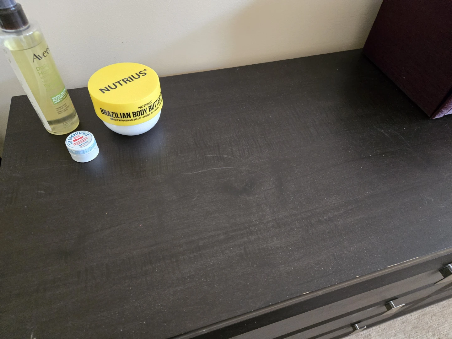 Dark Wood Dresser with 6 Drawers & Bedside tables - photo 3
