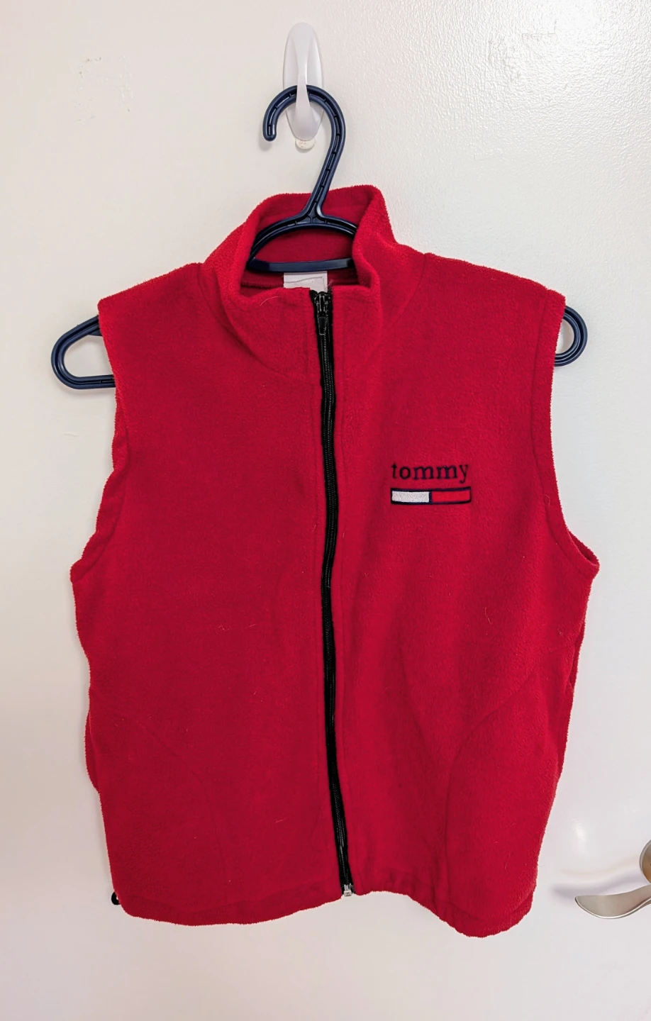Tommy Hilfiger Fleece Vest - Red - Youth Size Large