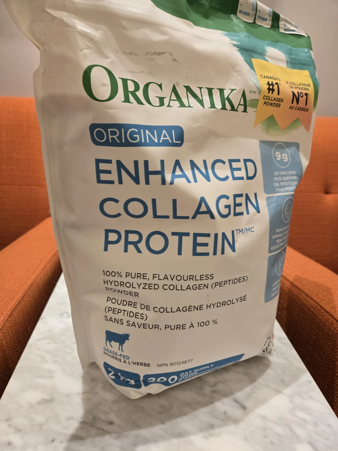 Organika Original Enhanced Collagen Protein Powder
