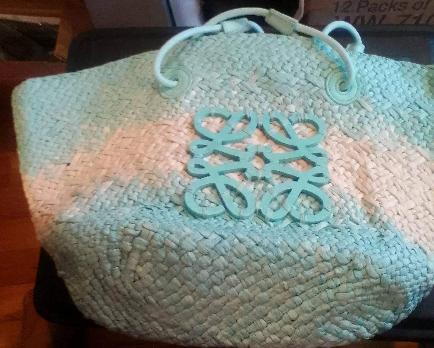 Loewe Raffia Tote Bag