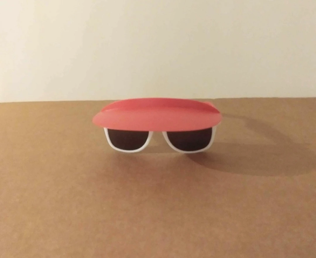 Plastic Sunglasses with Visor - photo 2