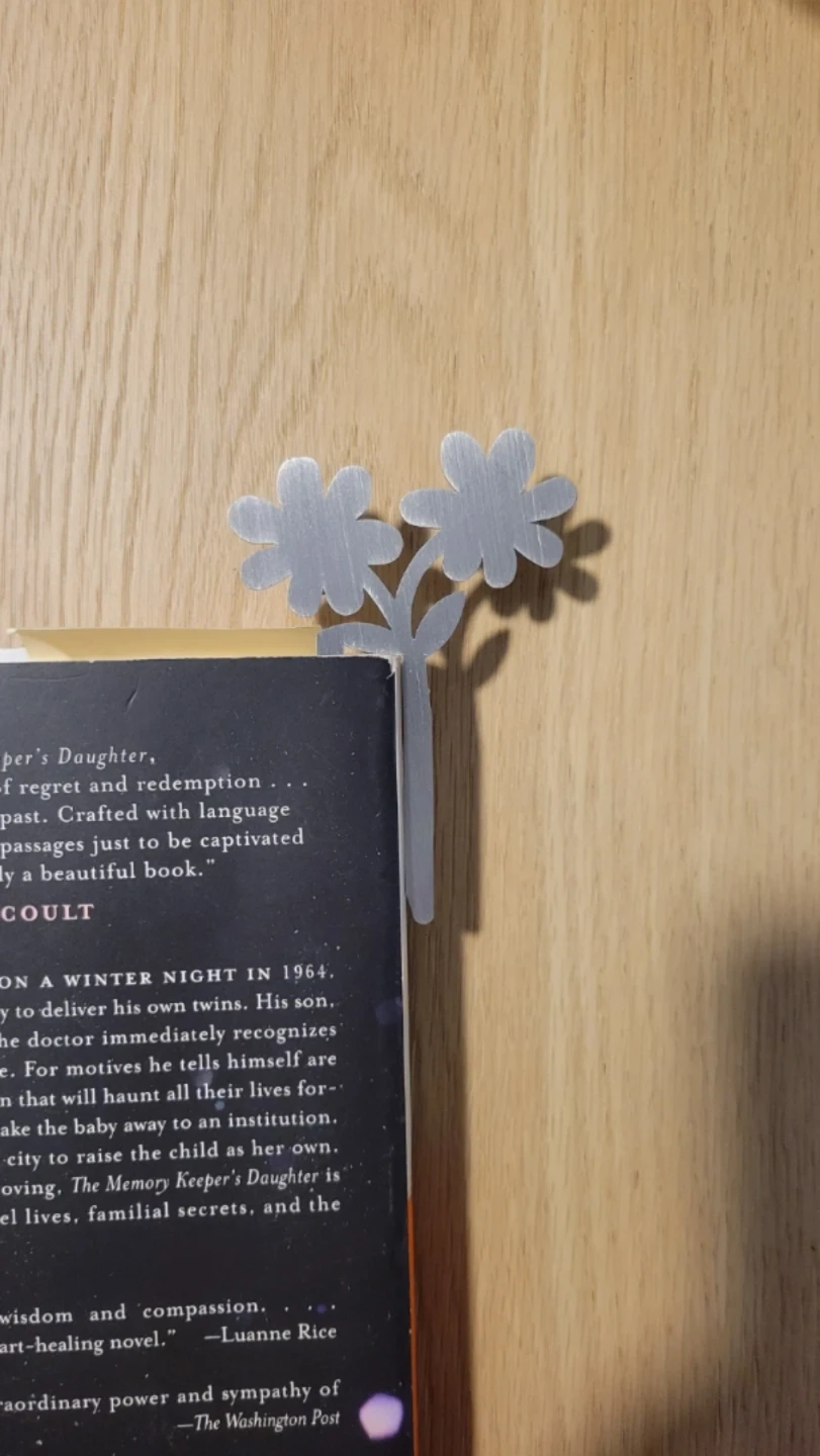Floral Bookmark - photo 3