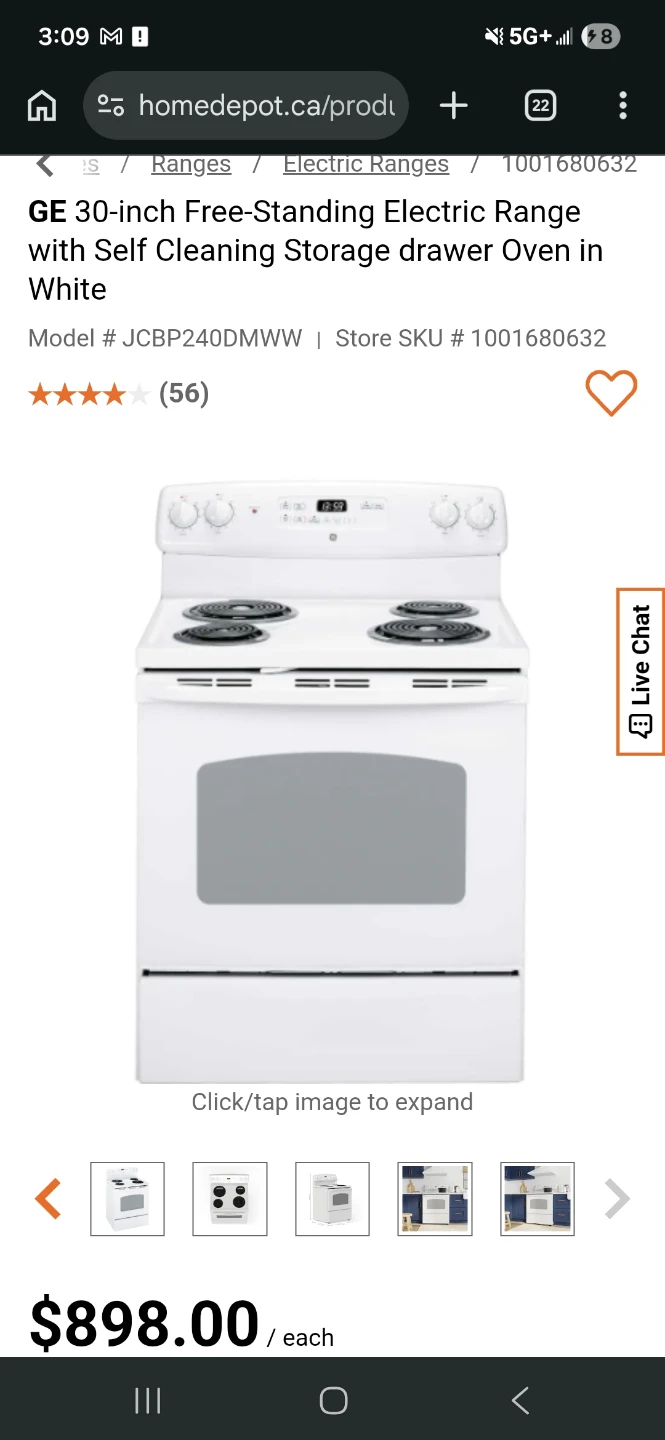 FREE DELIVERY!! Immaculate GE JCBP240DM1WW Stove/Oven $250 - photo 5