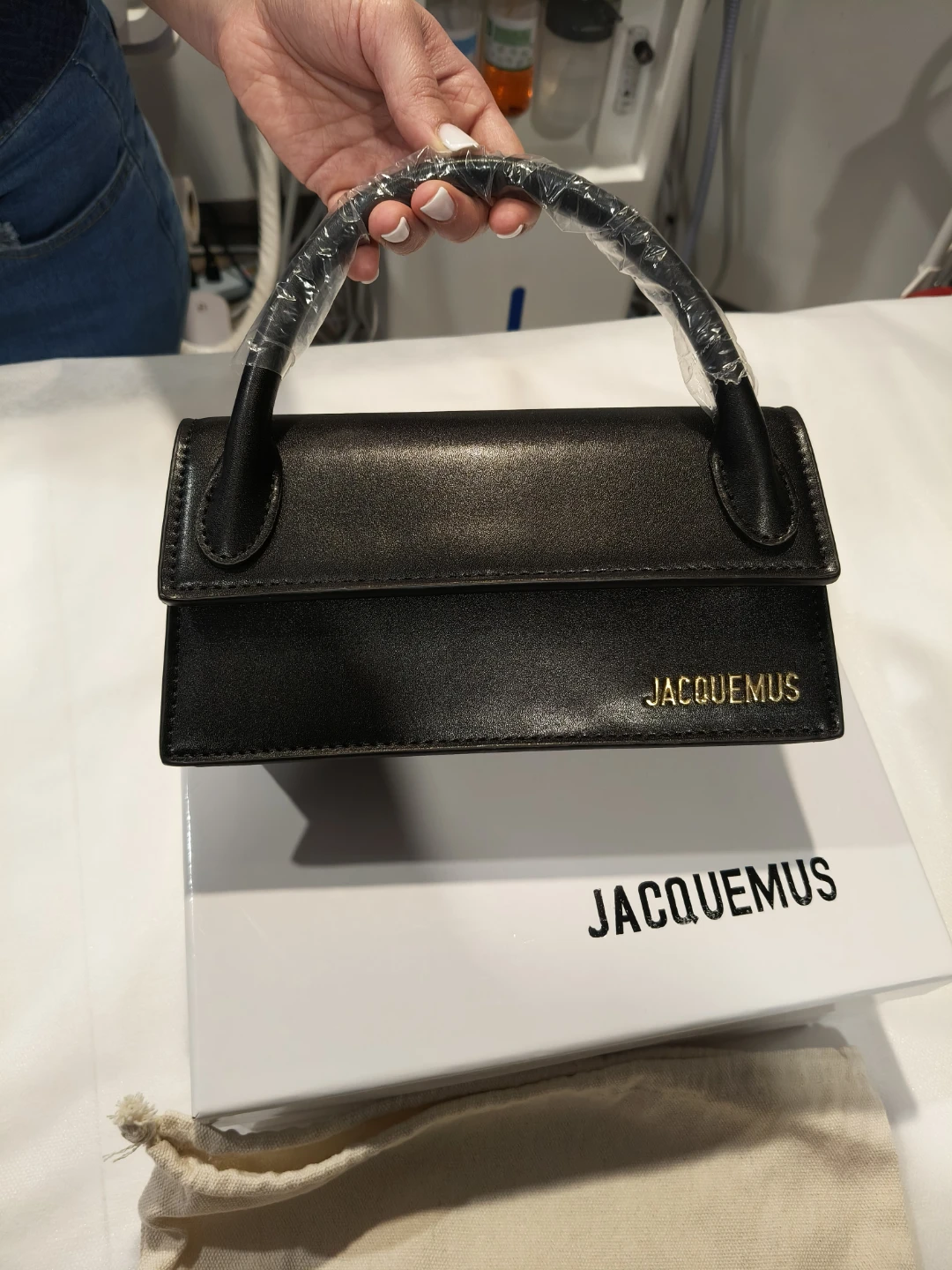 Jacquemus Le Chiquito Mini Bag Black Leather