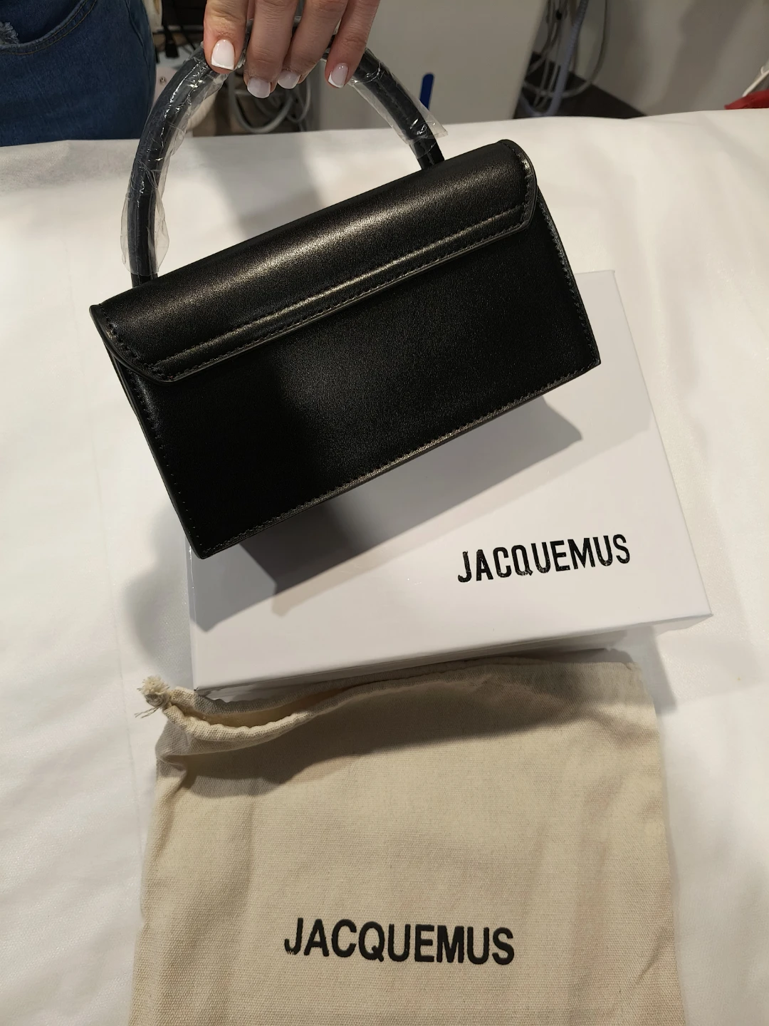 Jacquemus Le Chiquito Mini Bag Black Leather - photo 3