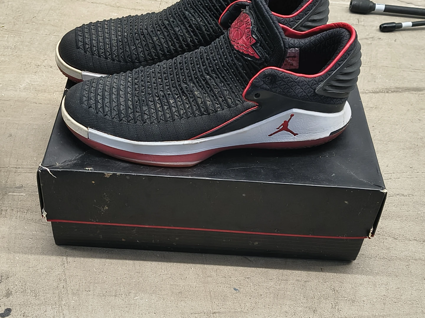 Nike Air Jordan 32 Low Bred Banned 2017 Size 13 Pre-owned - photo 2