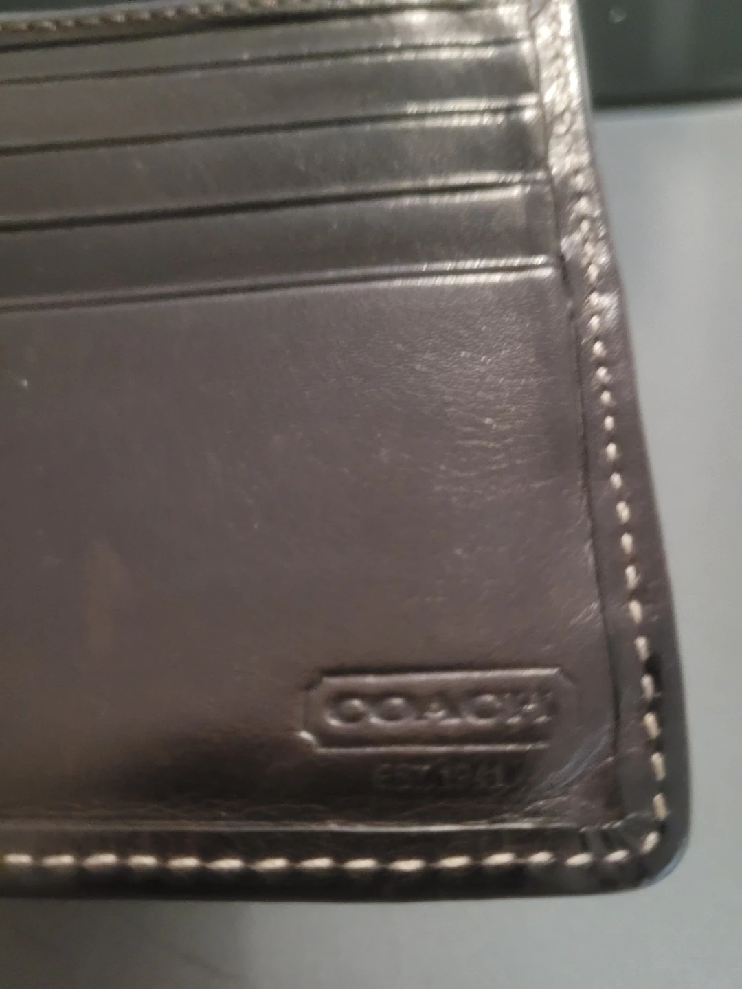 Coach Signature C Monogram Bifold Wallet - photo 3