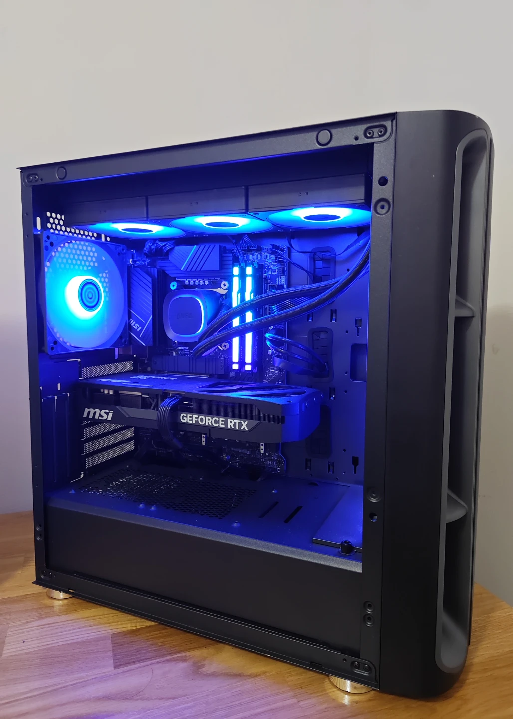 Gaming PC Computer with RTX 5070 TI GPU + I9-14900k CPU