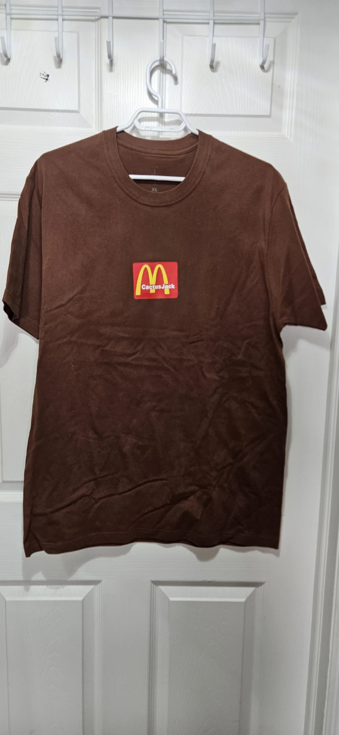 Travis Scott McDonald's Cactus Jack T-Shirt XL