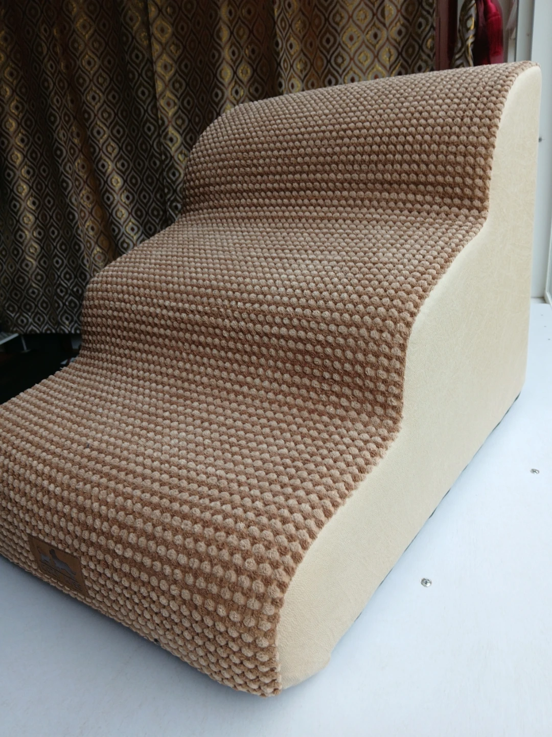 COZY KISS Dog Stairs for Small Dogs, 3 Step Pet Ramp - photo 2