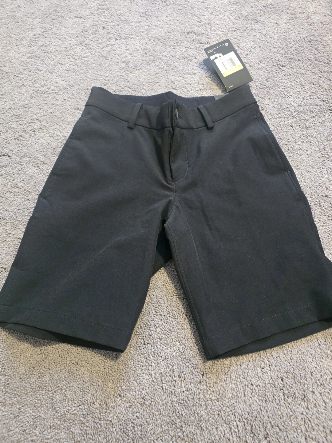 Nike Boys Golf Shorts Black Standard Fit